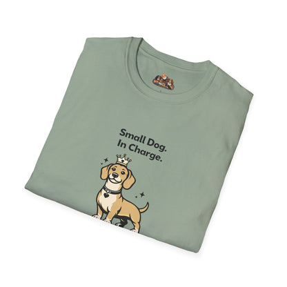 Small Dog. In Charge.  —  Soft-Color Minimalist Family Collection For Adult Dog Lovers