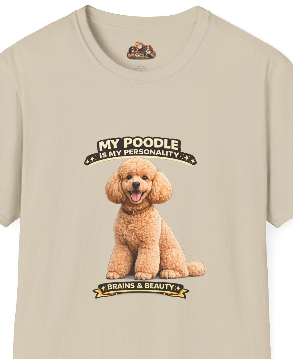 My Poodle is My Personality – Personalized Dog Breed Shirt
