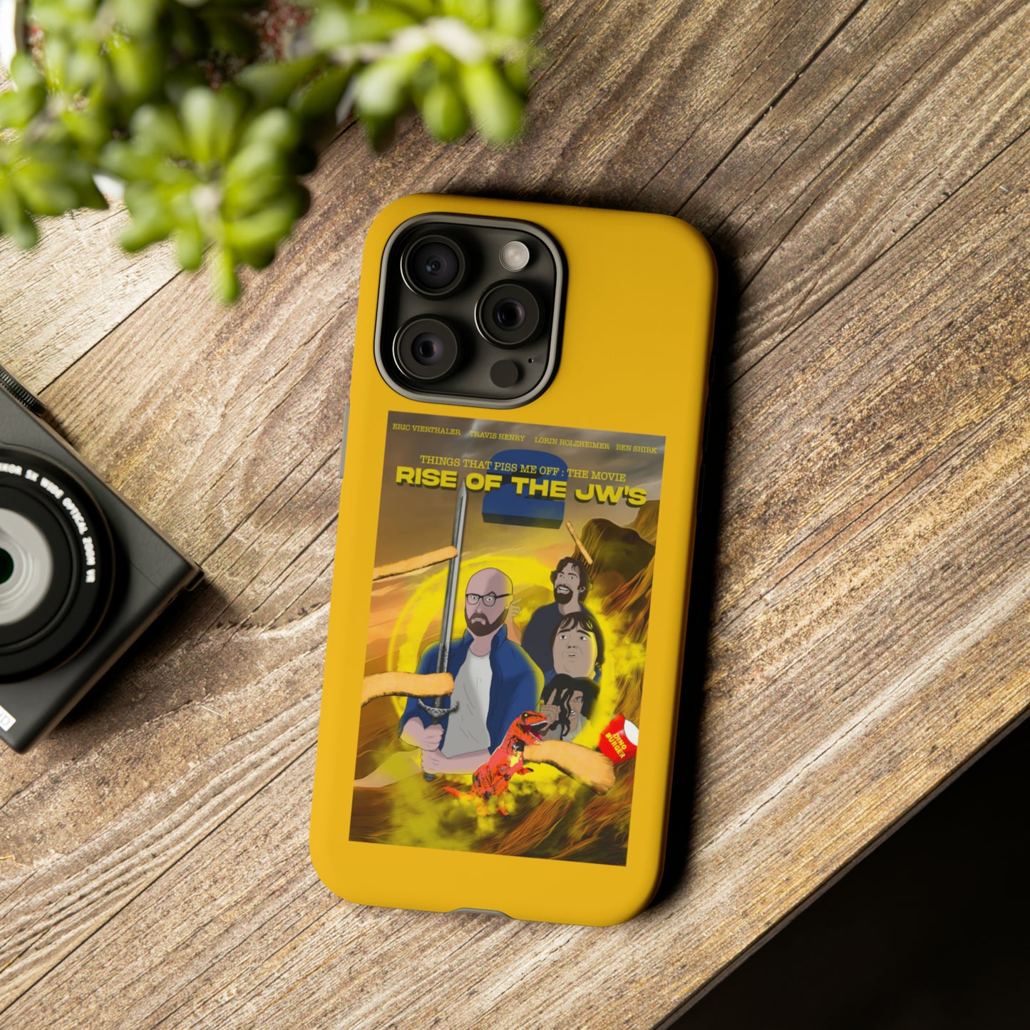 Rise Of The JW's Tough Phone  Case yellow)