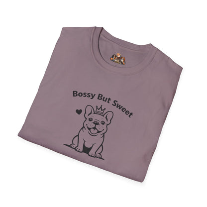 Bossy But Sweet —  Black And White Minimalist Family Collection For Adult Dog Lovers