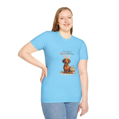 Dachshund Treat Antenna™ – Easter Dog Lover Tee