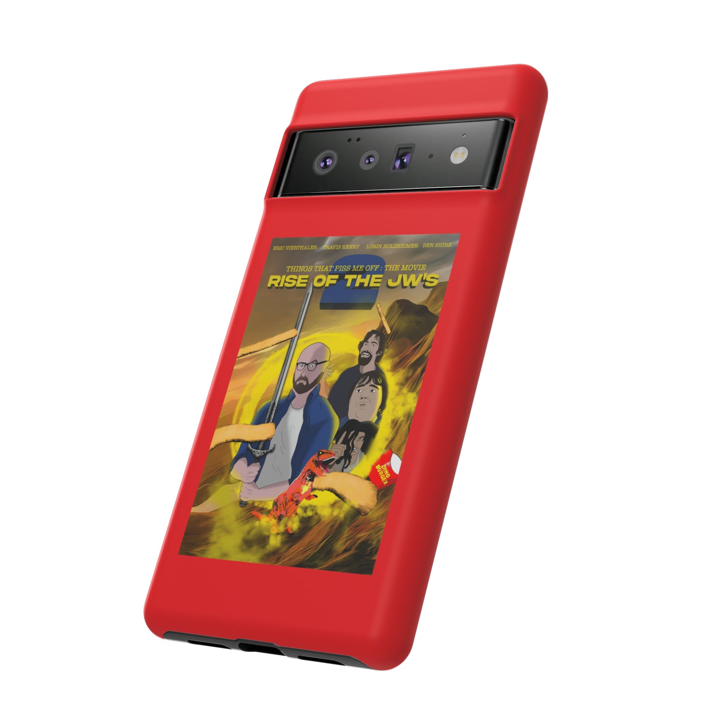 Rise Of The JW's Tough Phone Case (red)