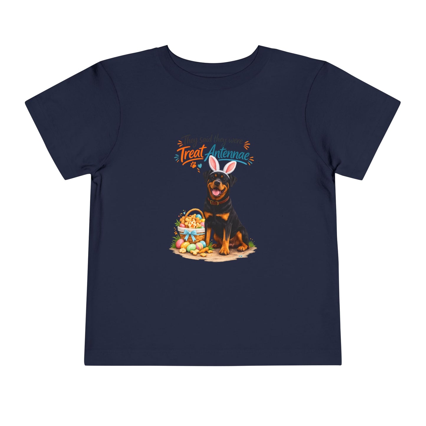 Rottweiler Treat Antennae™ -- Toddler Dog Lover Tee