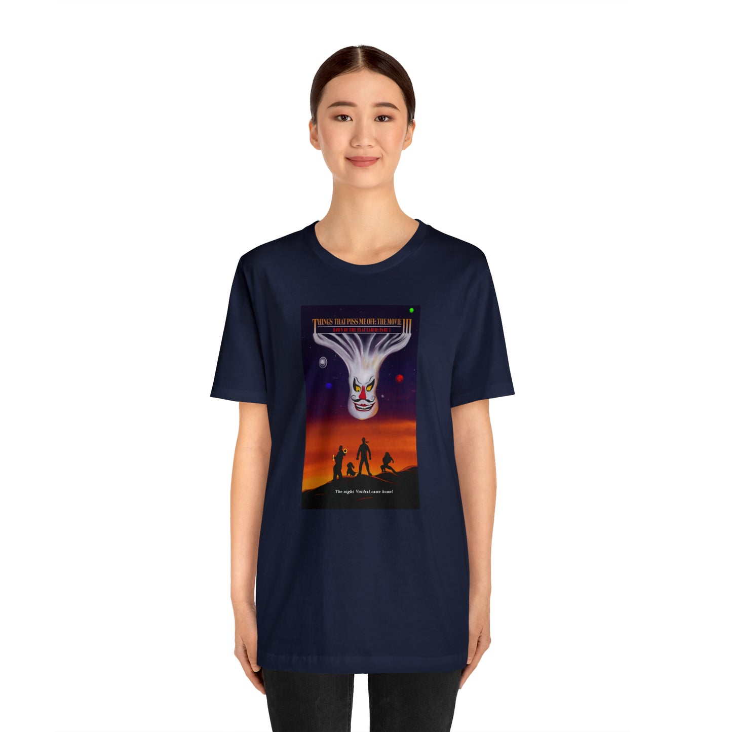 Dawn Of The Flat Earth: Part I Unisex Jersey Short Sleeve Tee