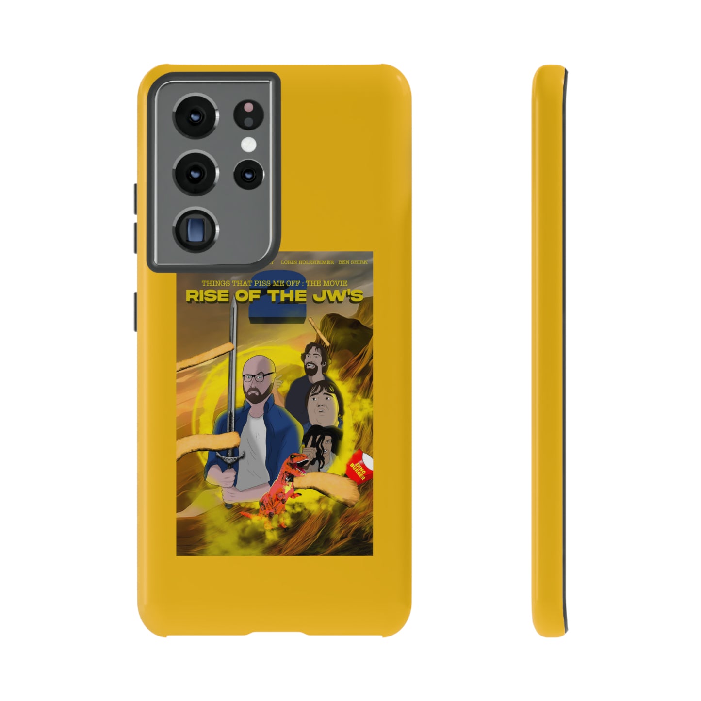 Rise Of The JW's Tough Phone  Case yellow)