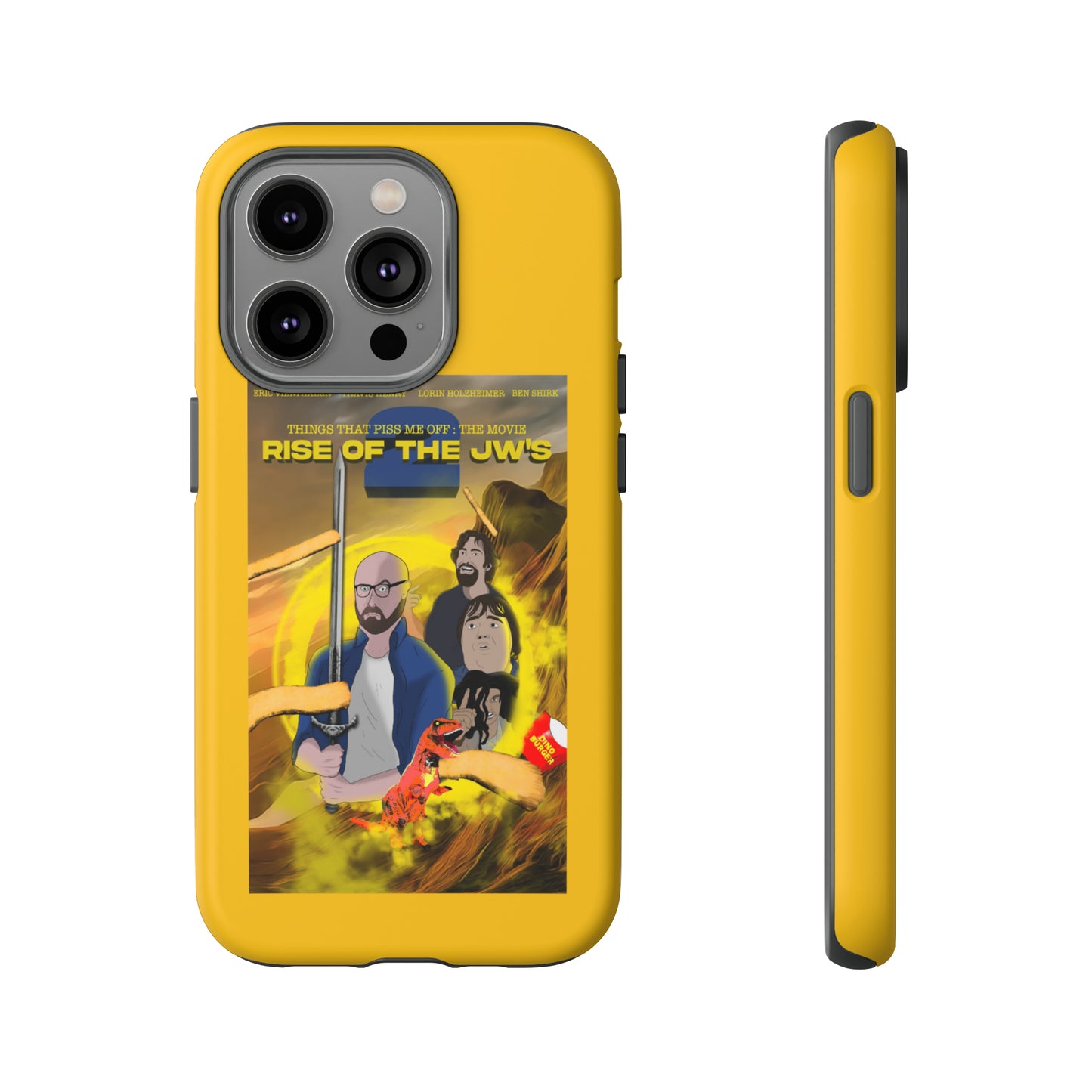 Rise Of The JW's Tough Phone  Case yellow)