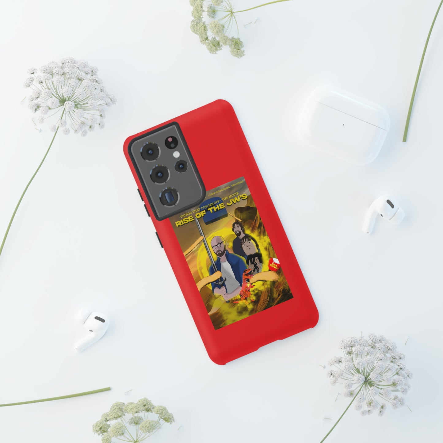 Rise Of The JW's Tough Phone Case (red)