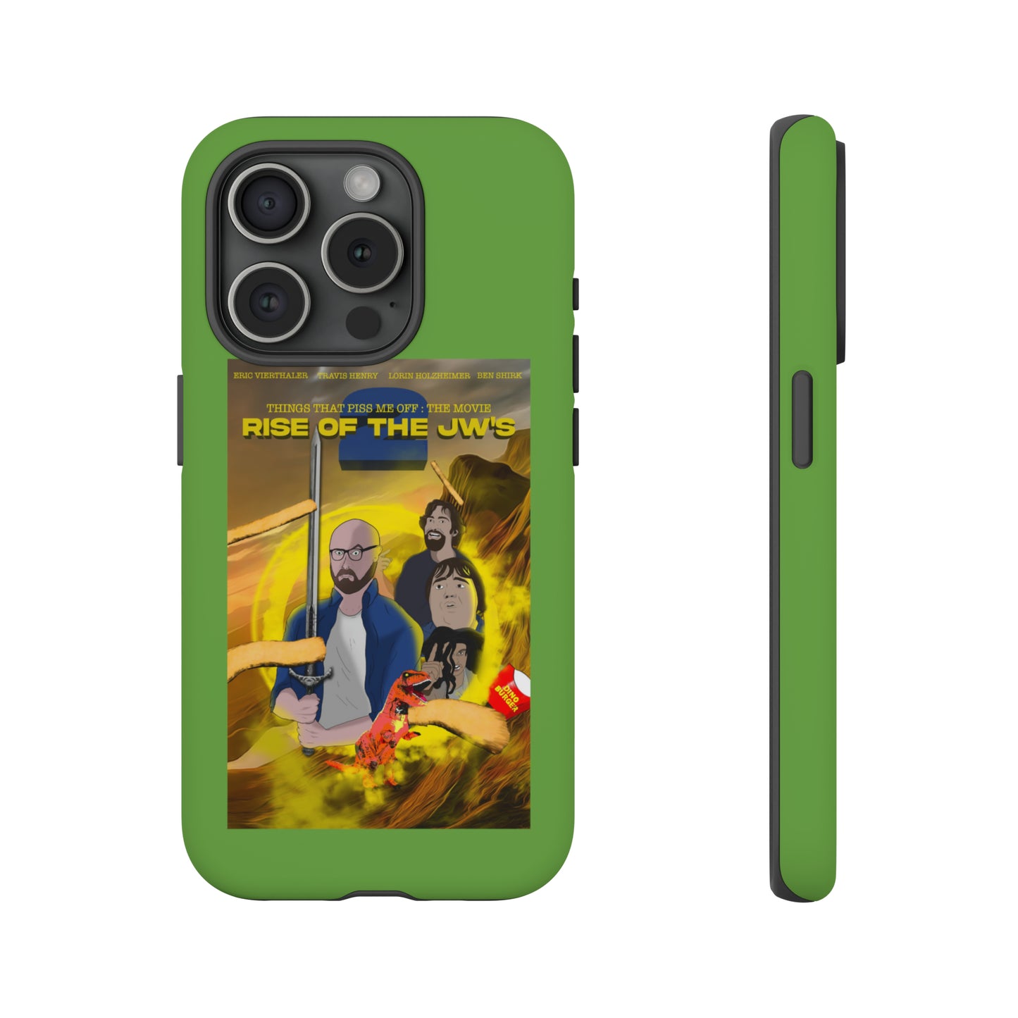 Rise Of The JW's Tough Phone Case (green)