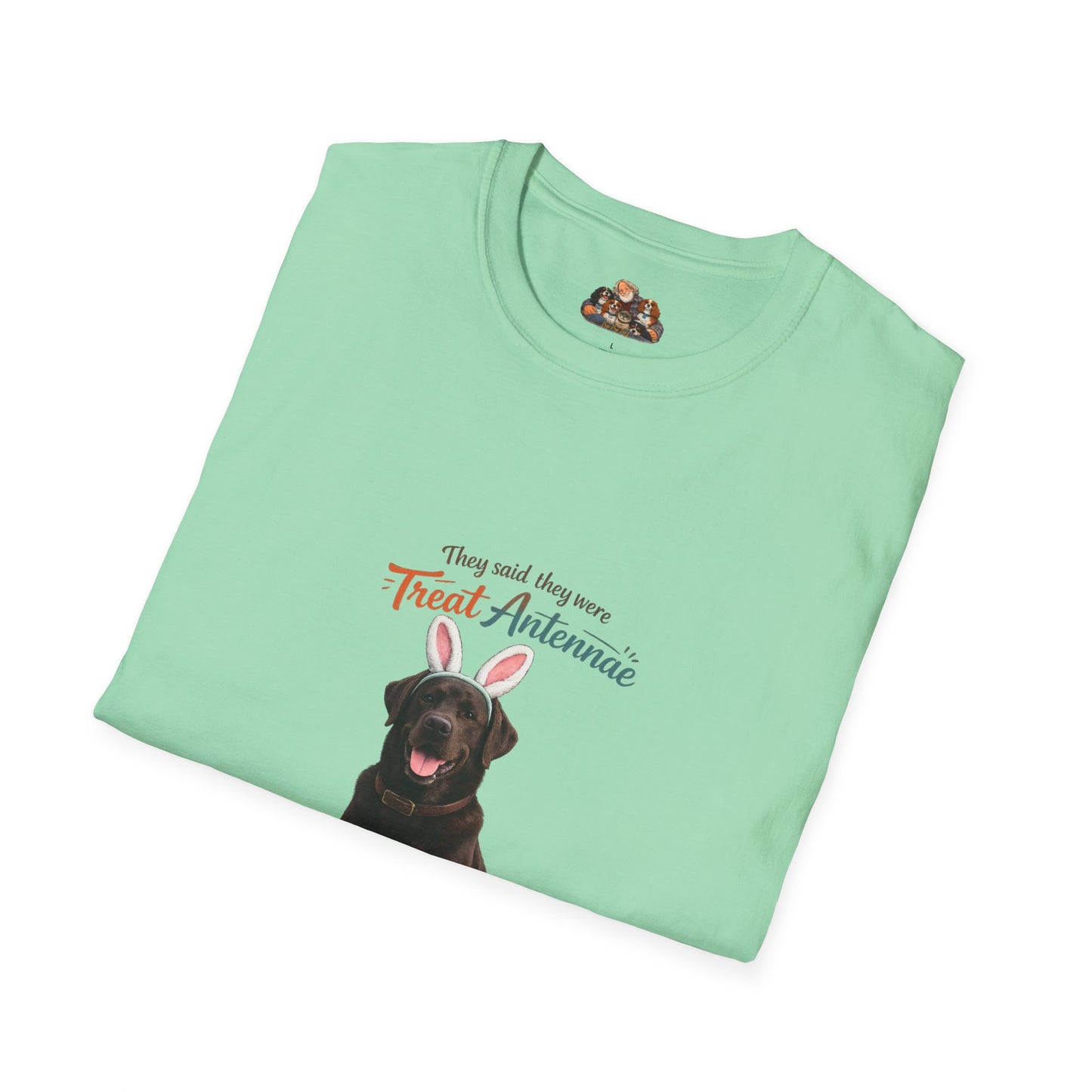 Chocolate Lab Treat Antenna™ – Easter Dog Lover Tee