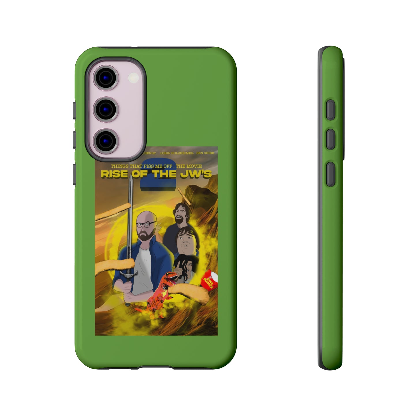 Rise Of The JW's Tough Phone Case (green)