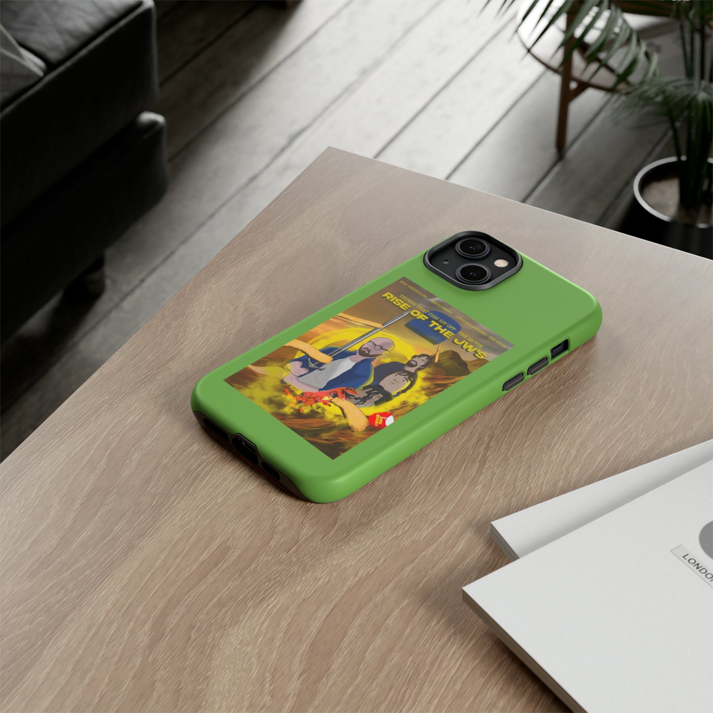 Rise Of The JW's Tough Phone Case (green)