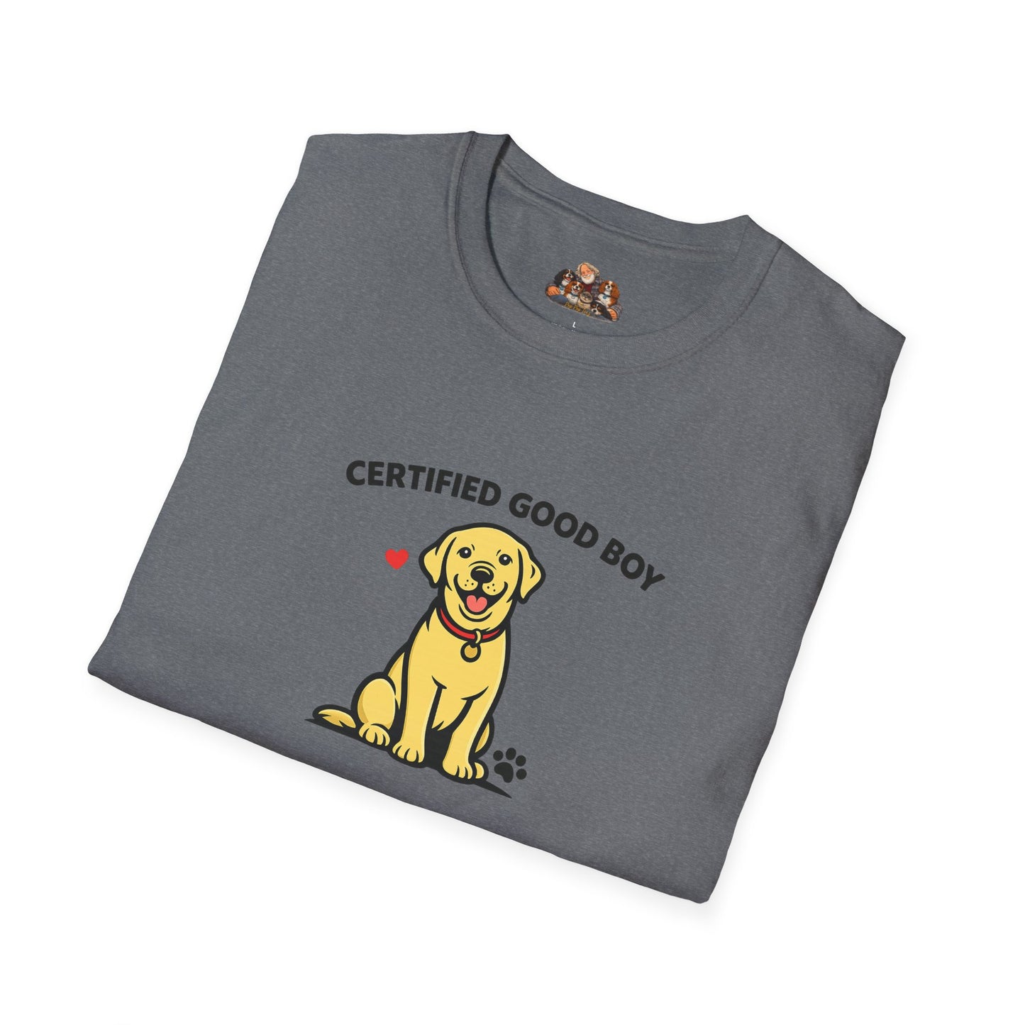 Certified Good Boy  —  Soft-Color Minimalist Family Collection For Adult Dog Lovers