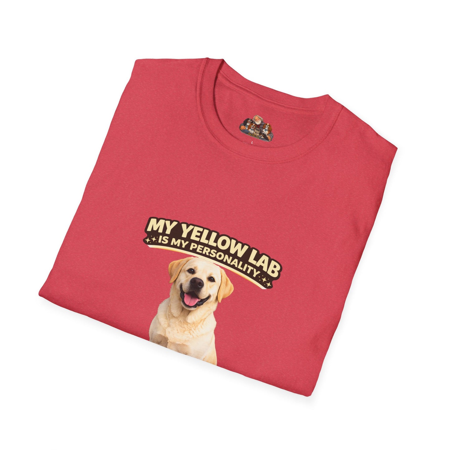 My Yellow Lab Is My Personality – Loyal To The Core – Personalized Dog Breed Shirt