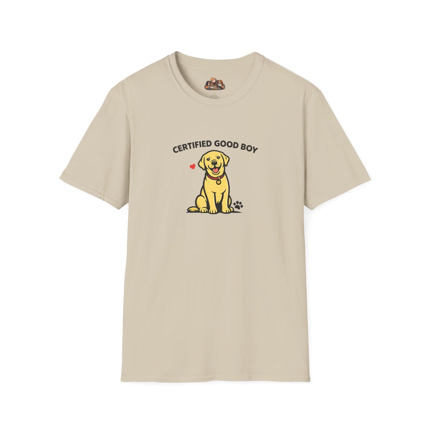 Certified Good Boy  —  Soft-Color Minimalist Family Collection For Adult Dog Lovers