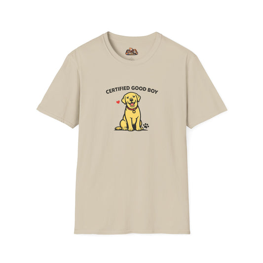 Certified Good Boy  —  Soft-Color Minimalist Family Collection For Adult Dog Lovers