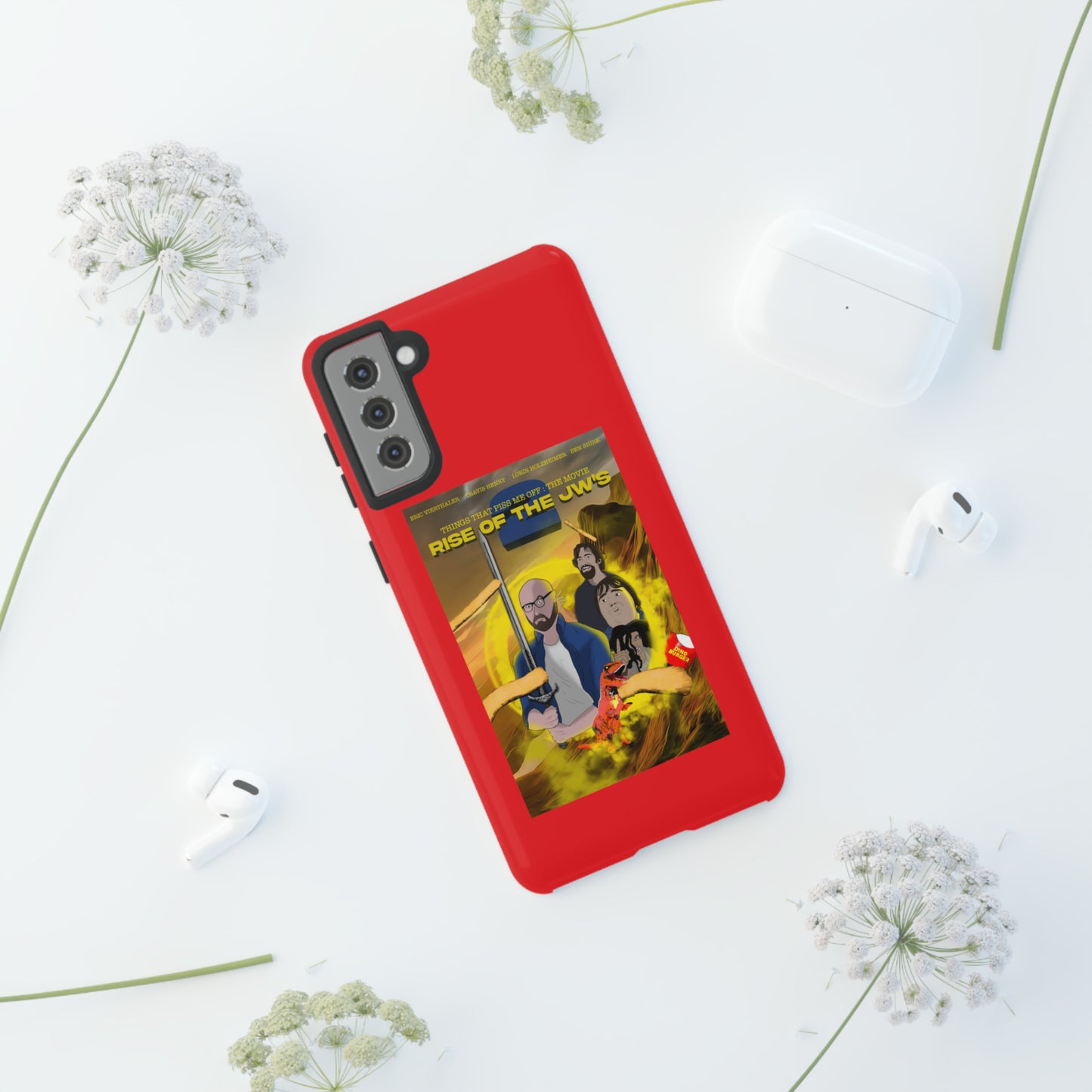 Rise Of The JW's Tough Phone Case (red)