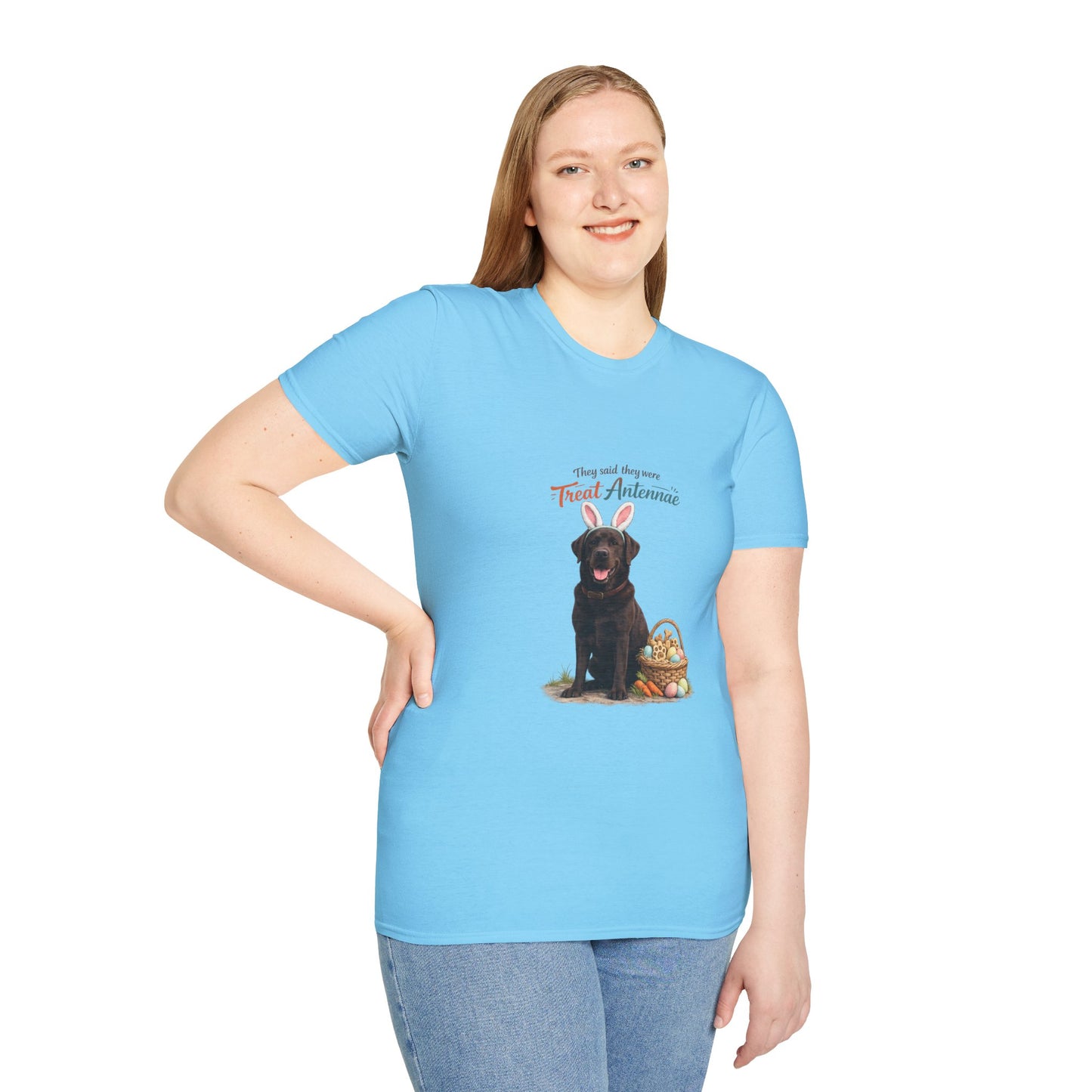 Chocolate Lab Treat Antenna™ – Easter Dog Lover Tee