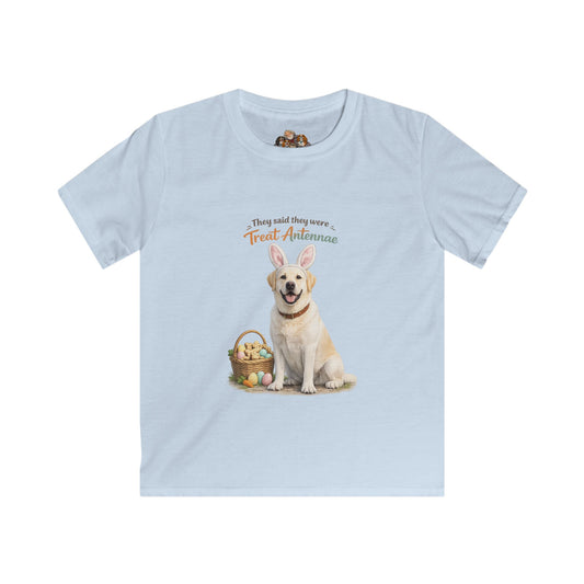 Yellow Lab Treat Antennae™ — Youth Dog Lover Tee