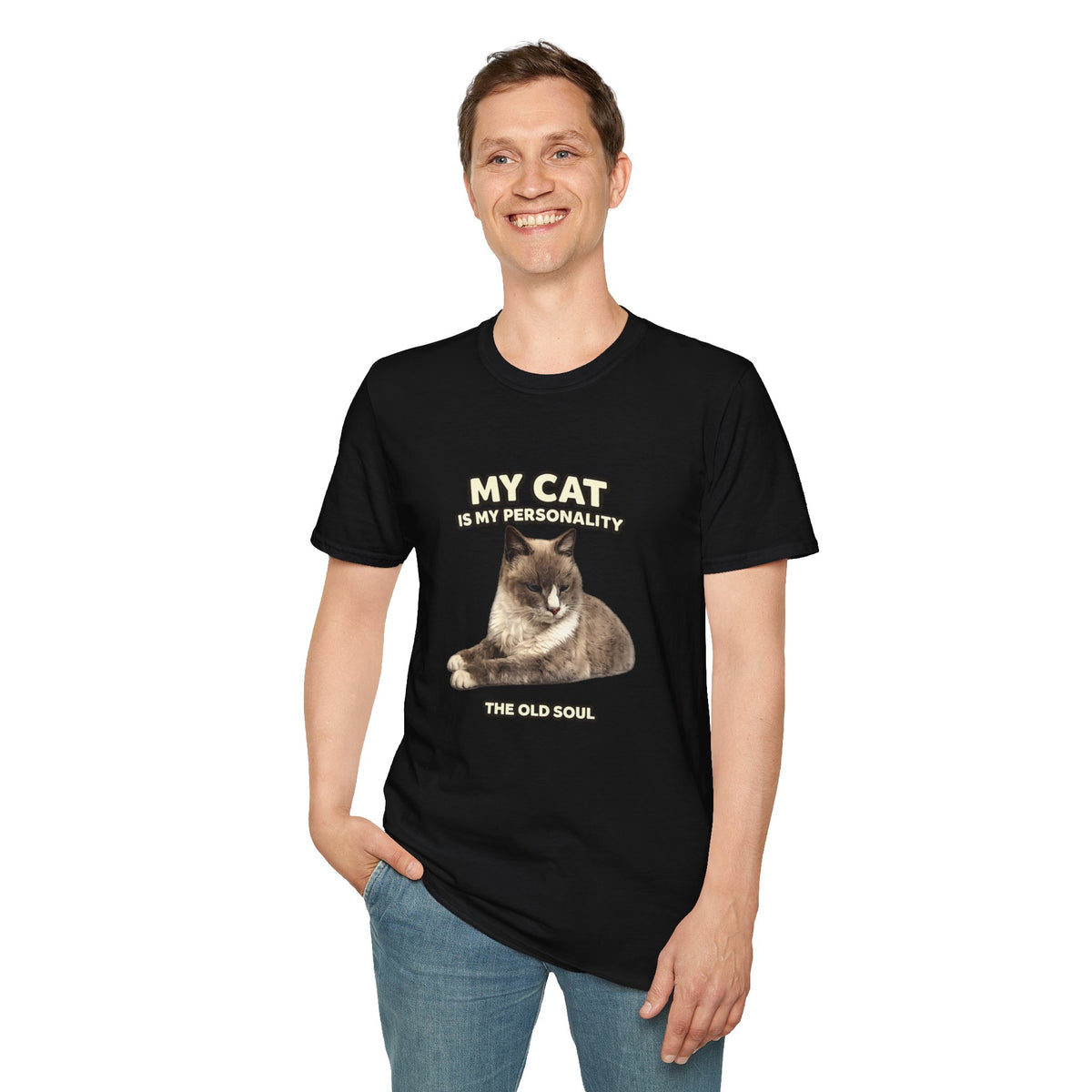 My Cat Is My Personality – "The Old Soul" – Personalized Custom Cat Shirt