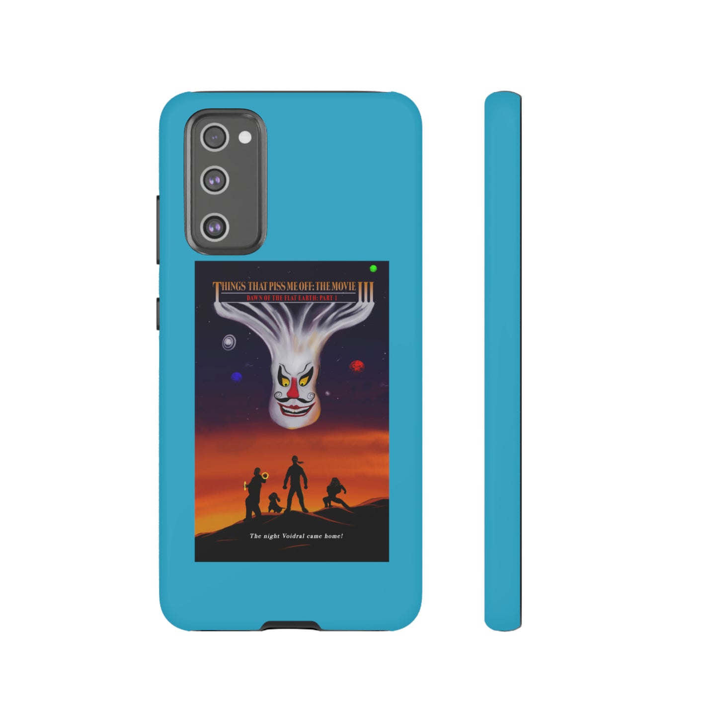 Dawn Of The Flat Earth: Part I Tough Phone Case (turquoise)