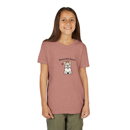 Bossy But Sweet -- Youth Dog Lover Tee