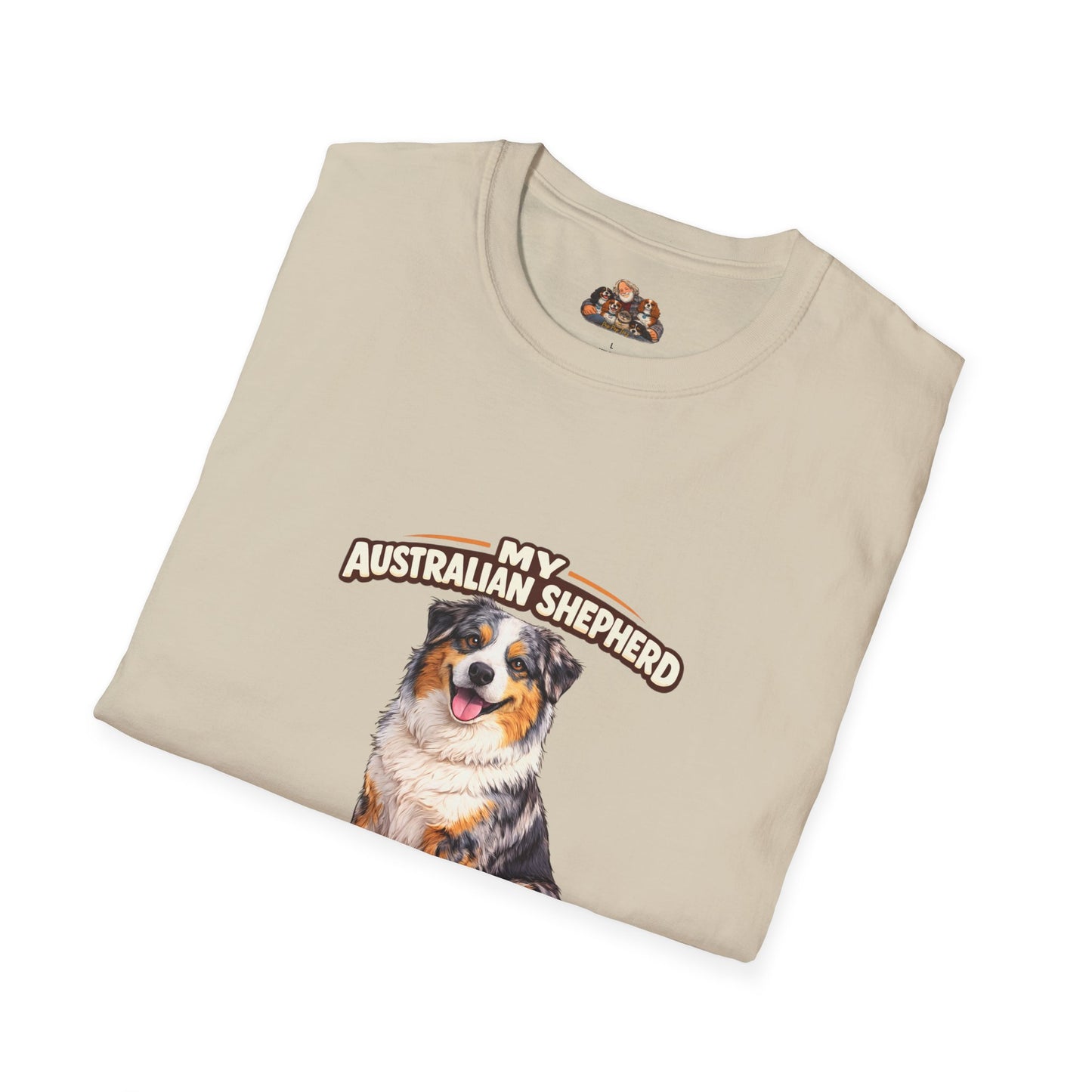 My Australian Shepherd Is My Personality – Boundless Energy – Personalized Dog Breed Tee