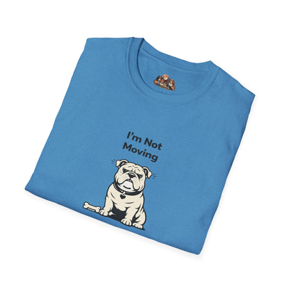I'm Not Moving  —  Soft-Color Minimalist Family Collection For Adult Dog Lovers