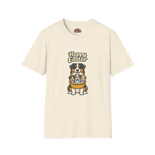 Australian Shepherd Family "Happy Easter"