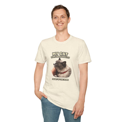 My Cat Is My Personality – "The Heart Of The Home" – Personalized Custom Cat Shirt
