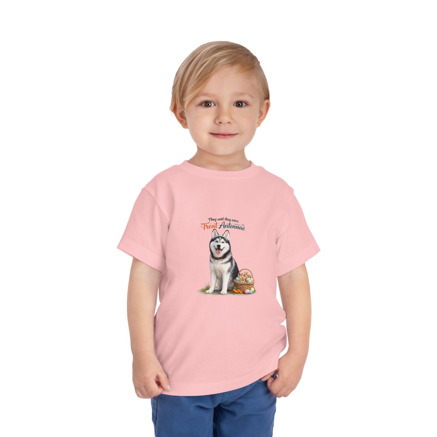 Husky Treat Antennae™ -- Toddler Dog Lover Tee