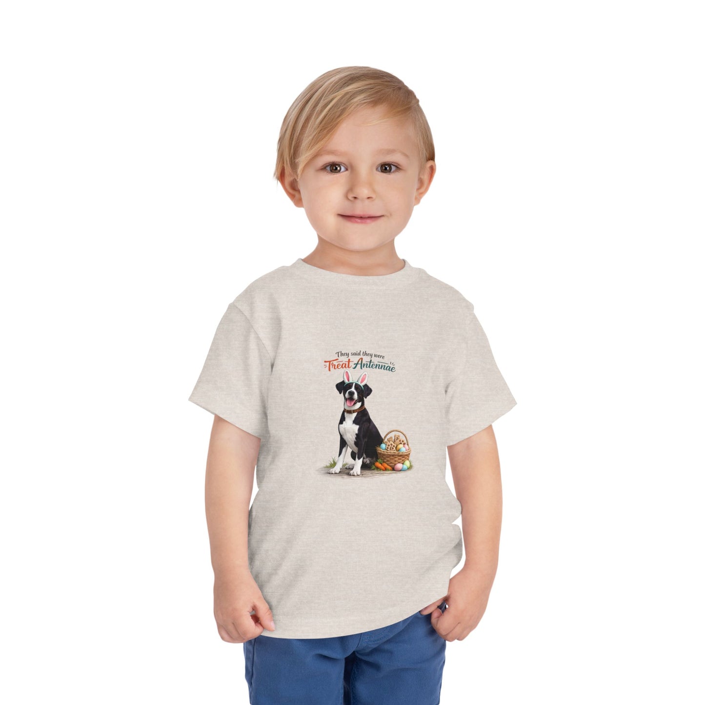 Great Dane Treat Antennae™ -- Toddler Dog Lover Tee