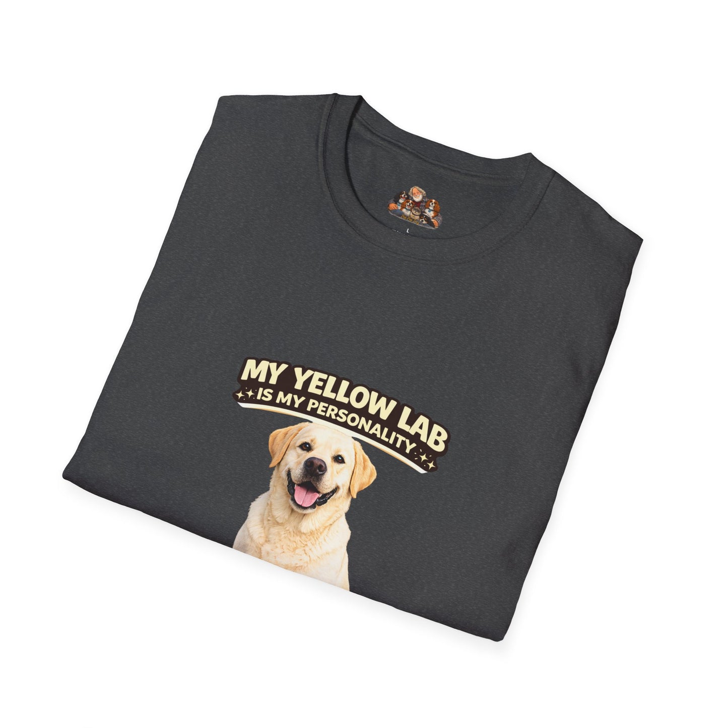 My Yellow Lab is My Personality – The Gentle Soul – Personalized Dog Breed Shirt