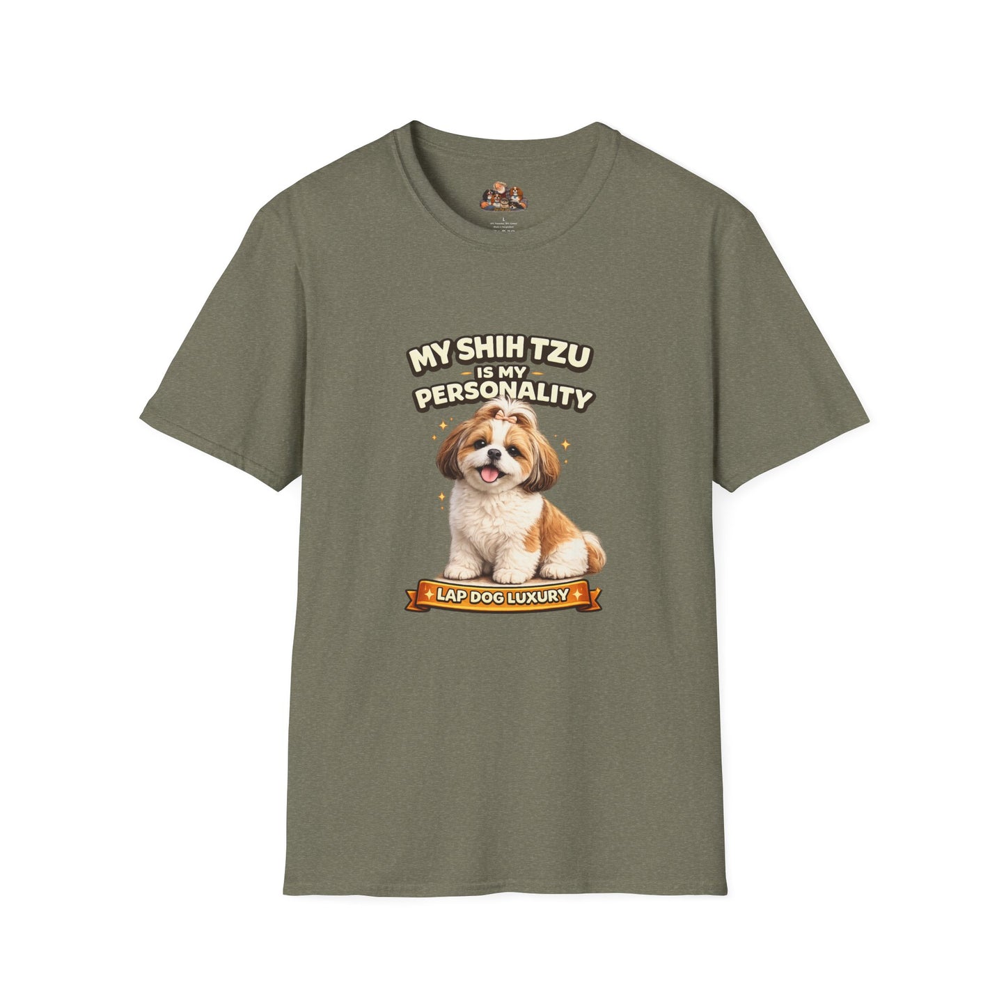 My Shih Tzu Is My Personality -- Personalized Dog Breed T-Shirt