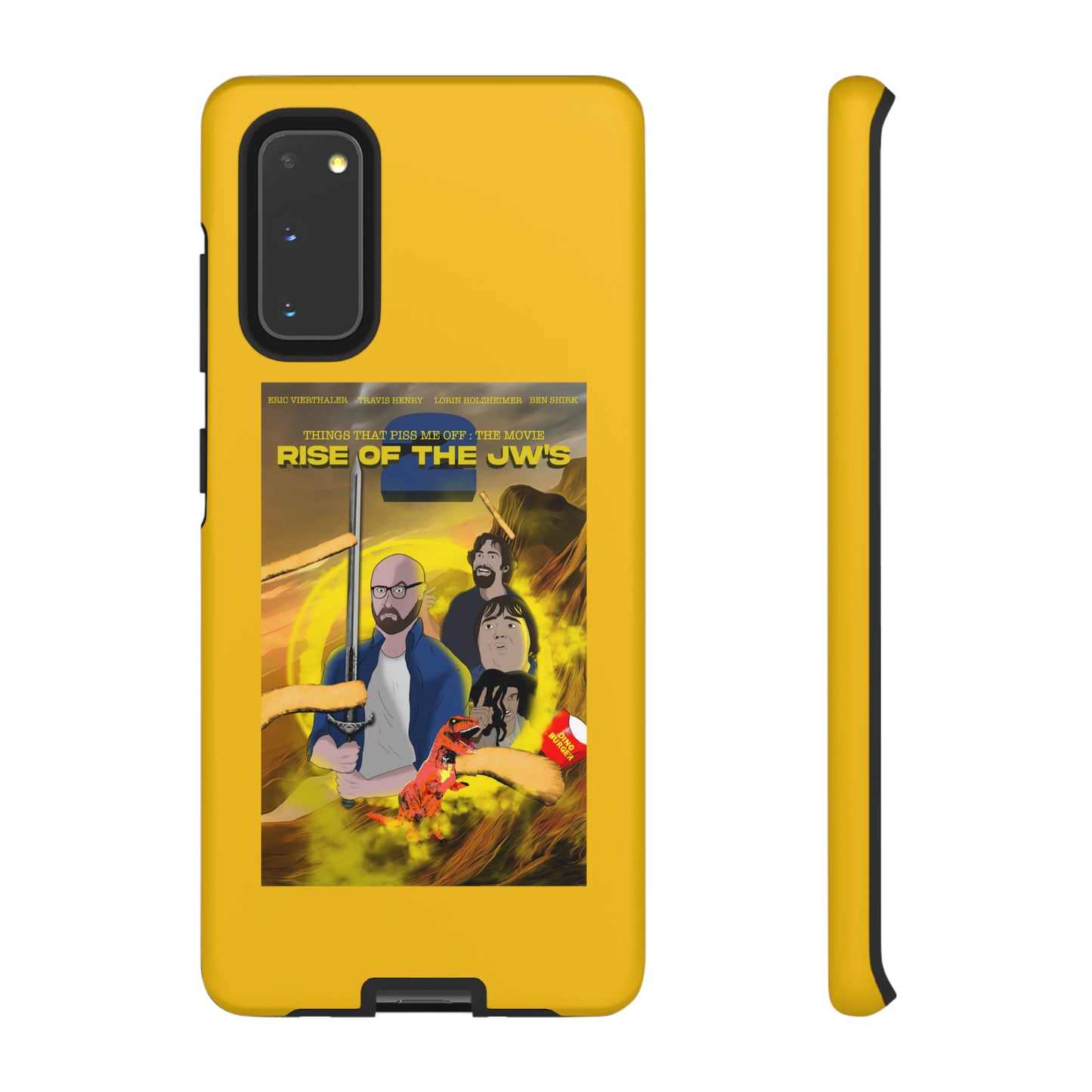 Rise Of The JW's Tough Phone  Case yellow)