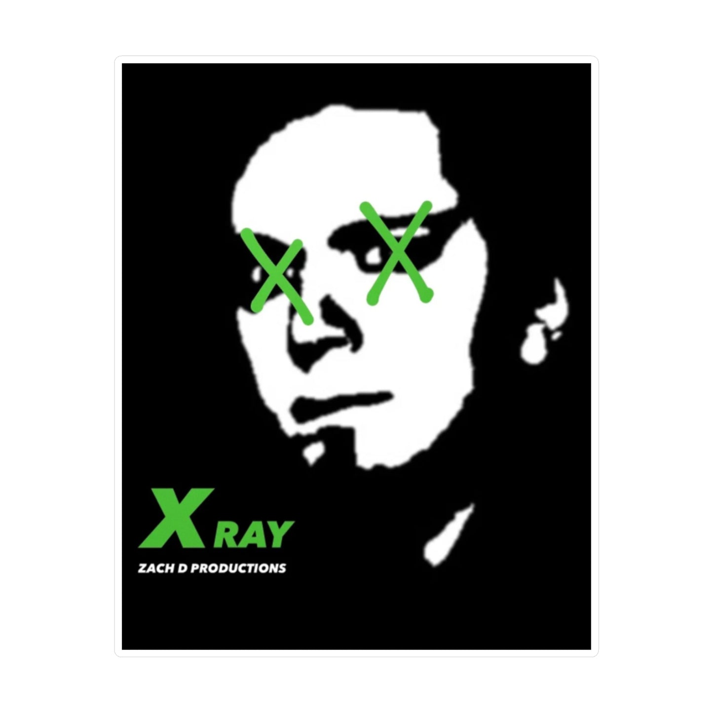 X-RAY Profile Kiss-Cut Vinyl Decals