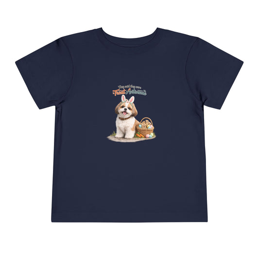 Shih Tzu Treat Antennae™ -- Toddler Dog Lover Tee