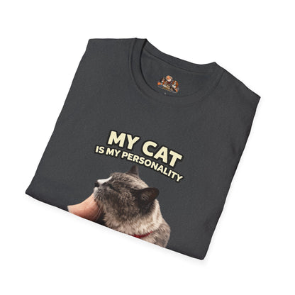 My Cat Is My Personality – "The Heart Of The Home" – Personalized Custom Cat Shirt