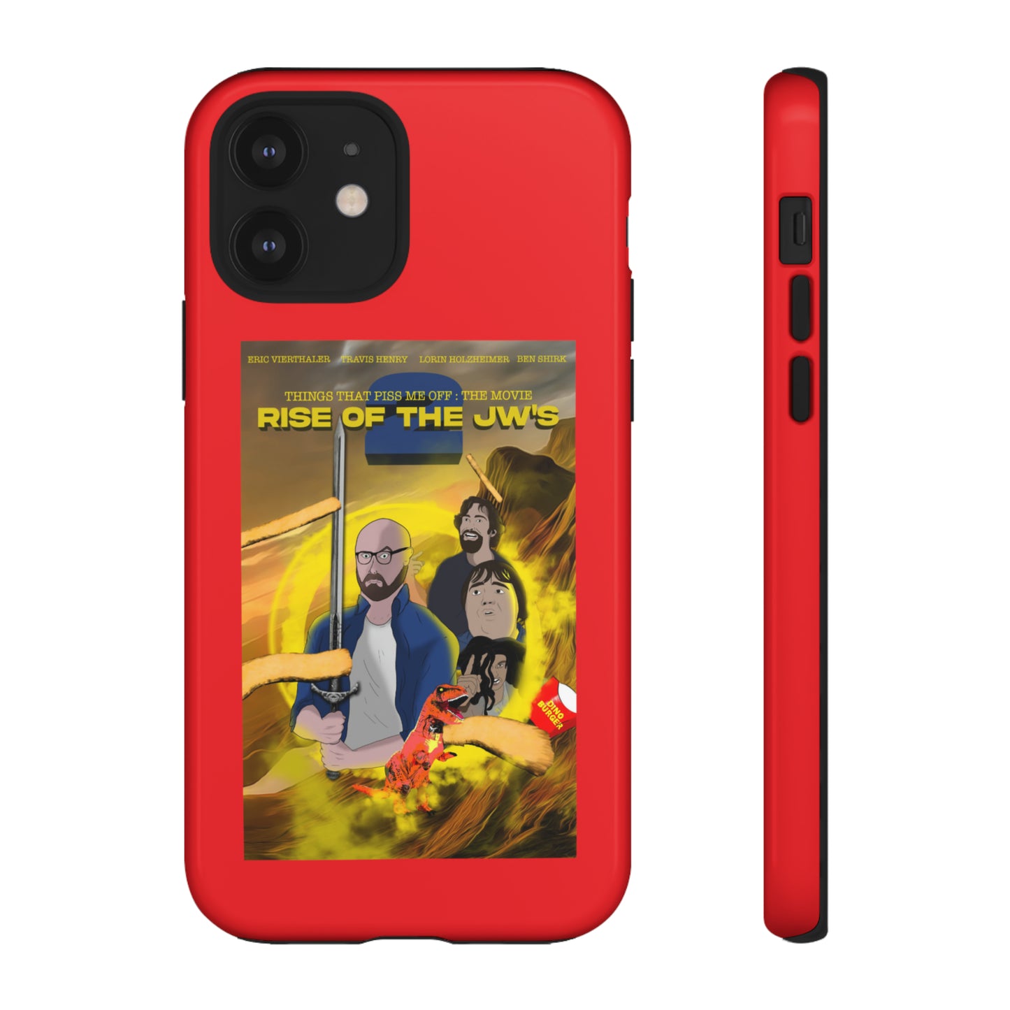 Rise Of The JW's Tough Phone Case (red)