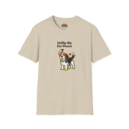 Unflip My Ear Please  — Soft-Color Minimalist Family Collection For Adult Dog Lovers