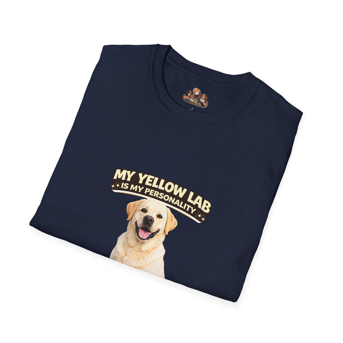 My Yellow Lab is My Personality – The Gentle Soul – Personalized Dog Breed Shirt