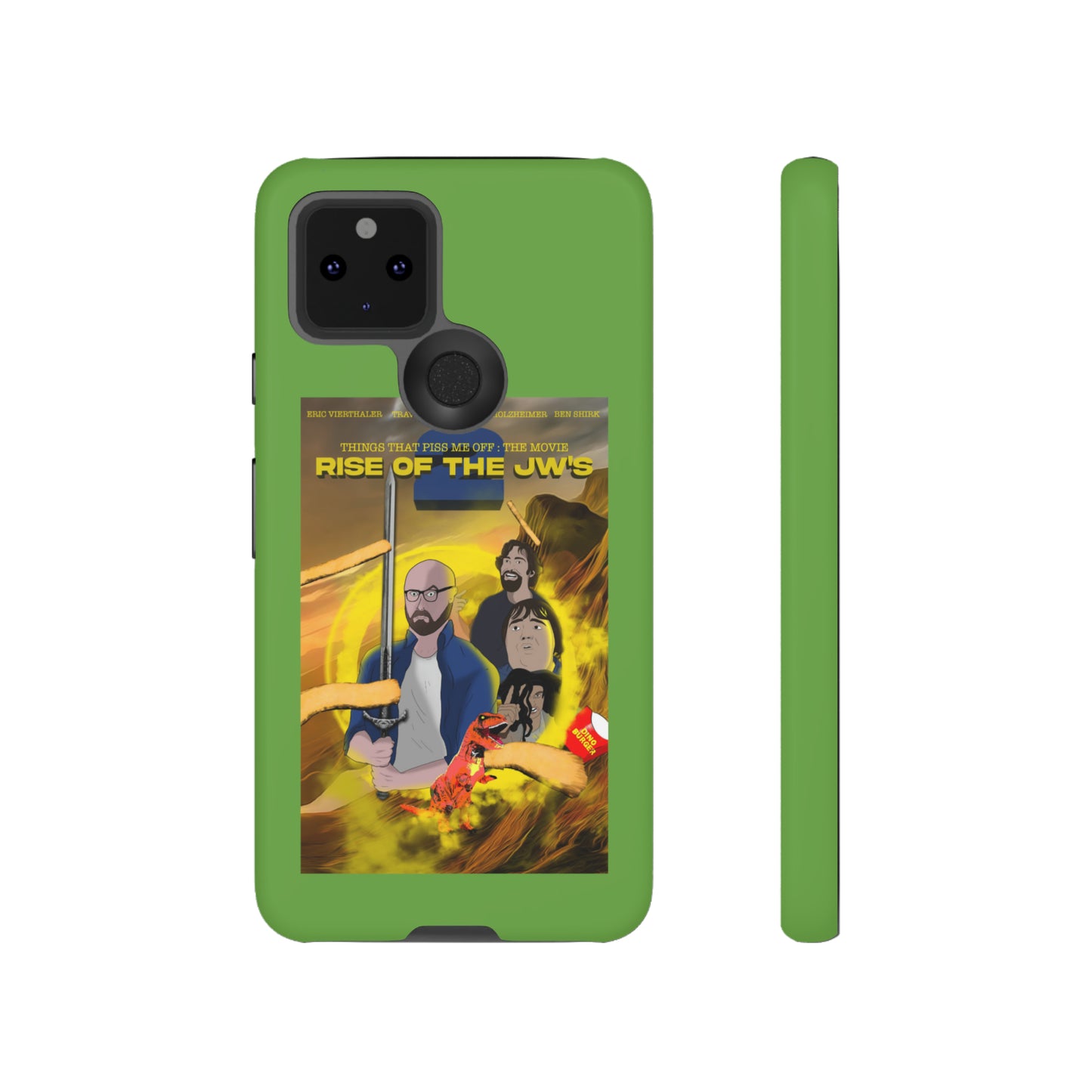 Rise Of The JW's Tough Phone Case (green)