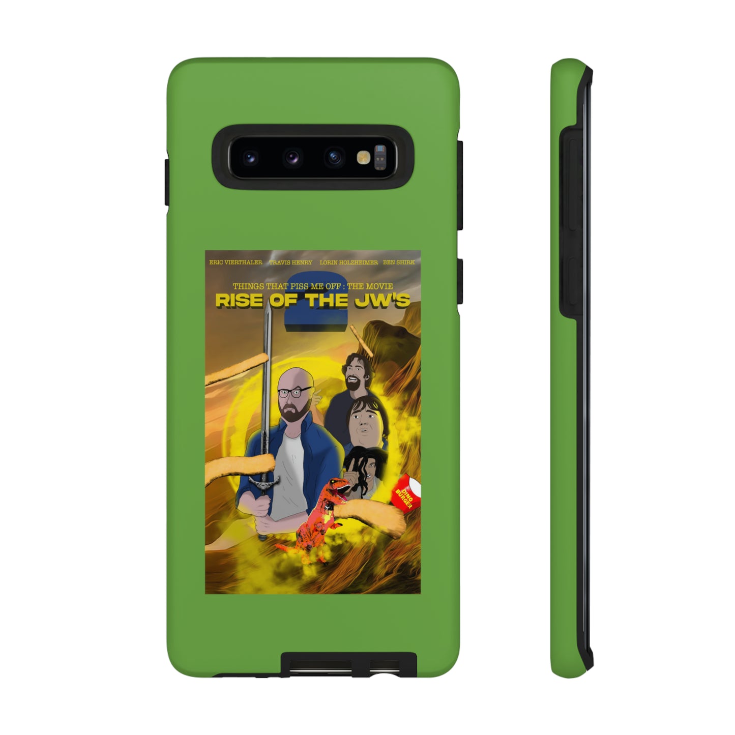 Rise Of The JW's Tough Phone Case (green)