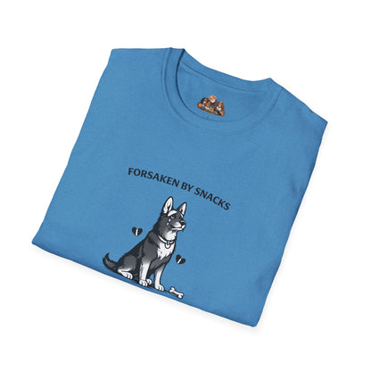 Forsaken By Snacks –– Black And White Minimalist Family Collection For Adult Dog Lovers