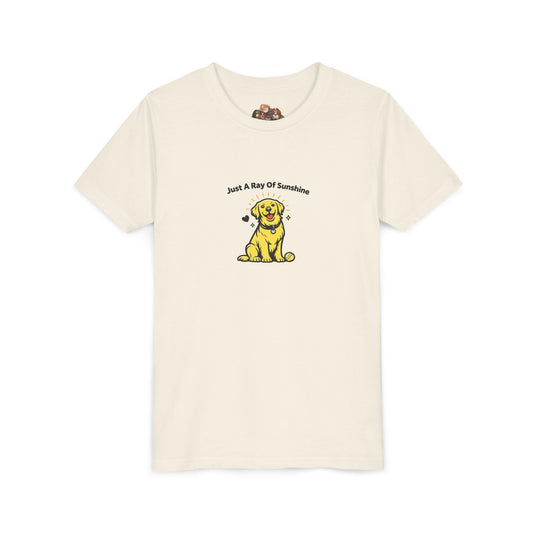 Just A Ray Of Sunshine -- Youth Dog Lover Tee