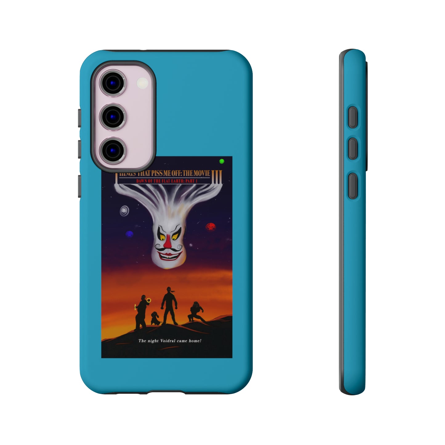 Dawn Of The Flat Earth: Part I Tough Phone Case (turquoise)