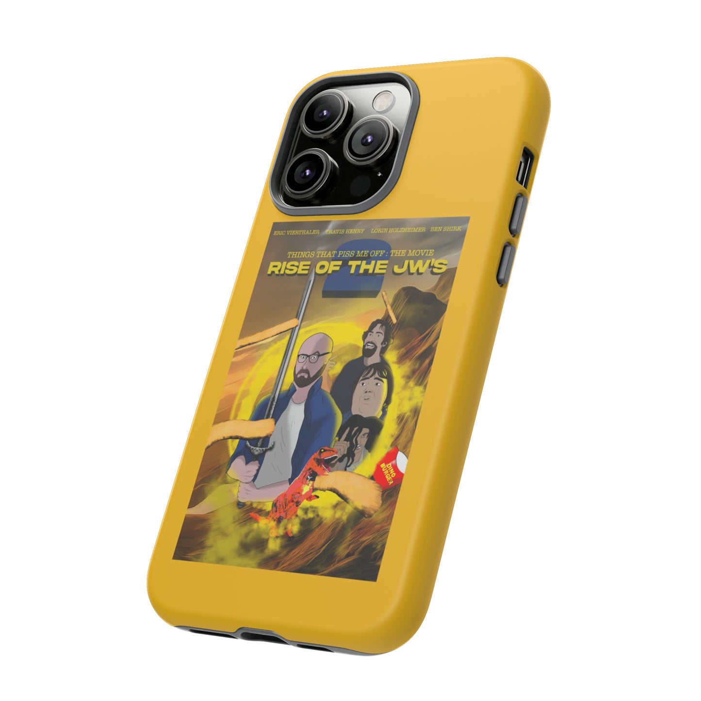 Rise Of The JW's Tough Phone  Case yellow)