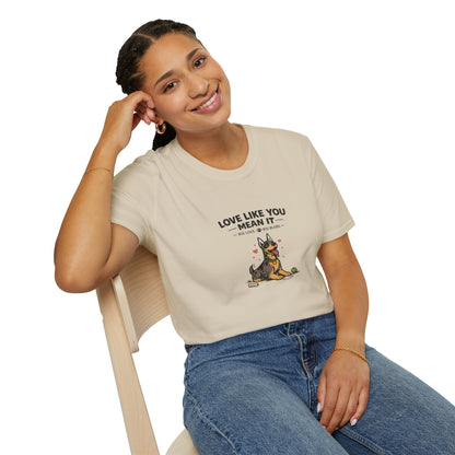 Love Like You Mean It  —  Soft-Color Minimalist Family Collection For Adult Dog Lovers