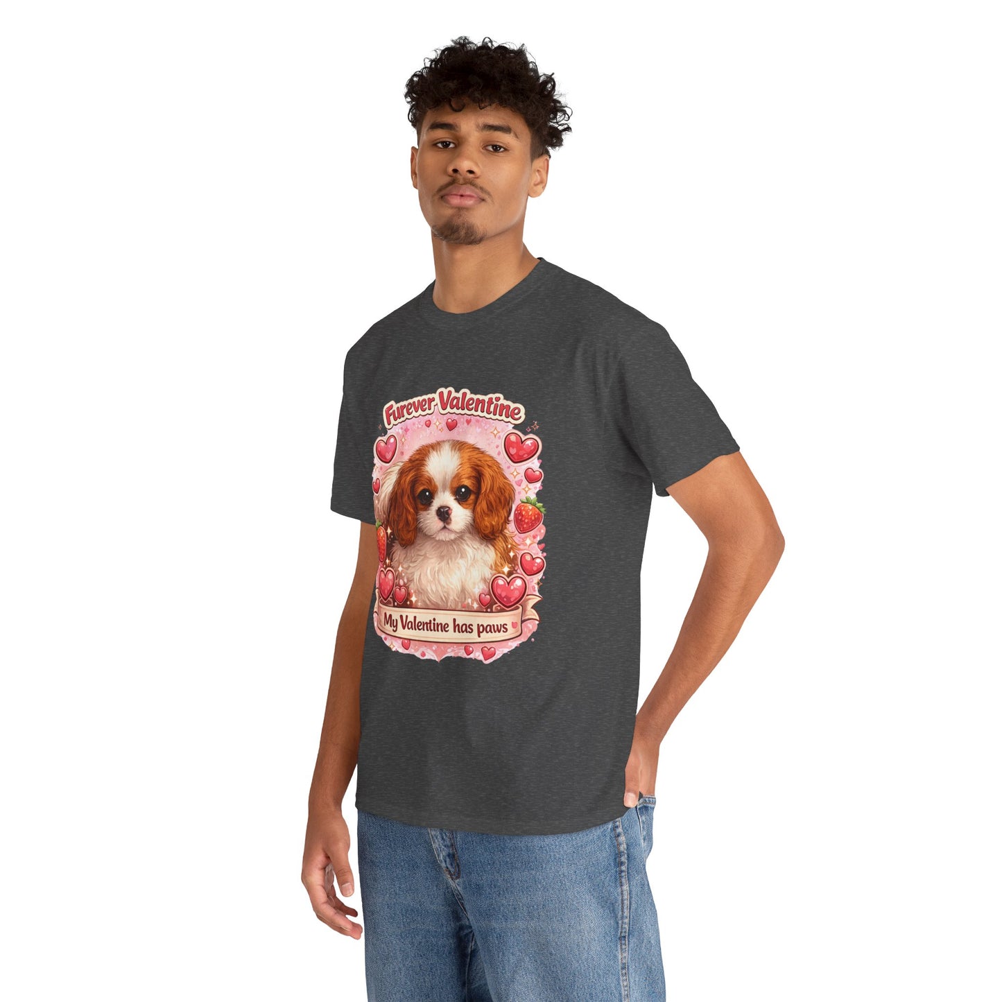 Furever Valentine - Puppy Love Has Paws – Pet Lover Valentine's Day T-Shirt