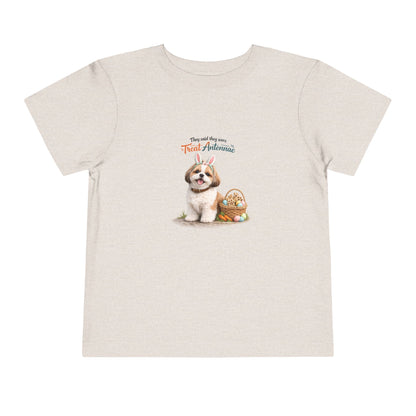 Shih Tzu Treat Antennae™ -- Toddler Dog Lover Tee