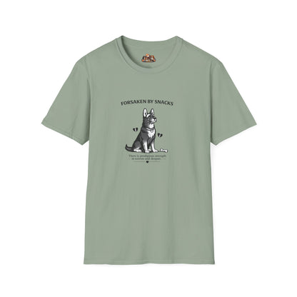 Forsaken By Snacks –– Black And White Minimalist Family Collection For Adult Dog Lovers